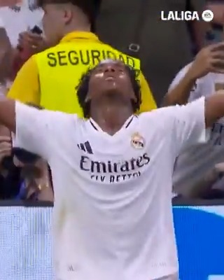 ✅ Debut y gol. ¡Se cumplen dos años del estreno PERFECTO de Endrick con el Real Madrid C.F. en LALIGA EA SPORTS!