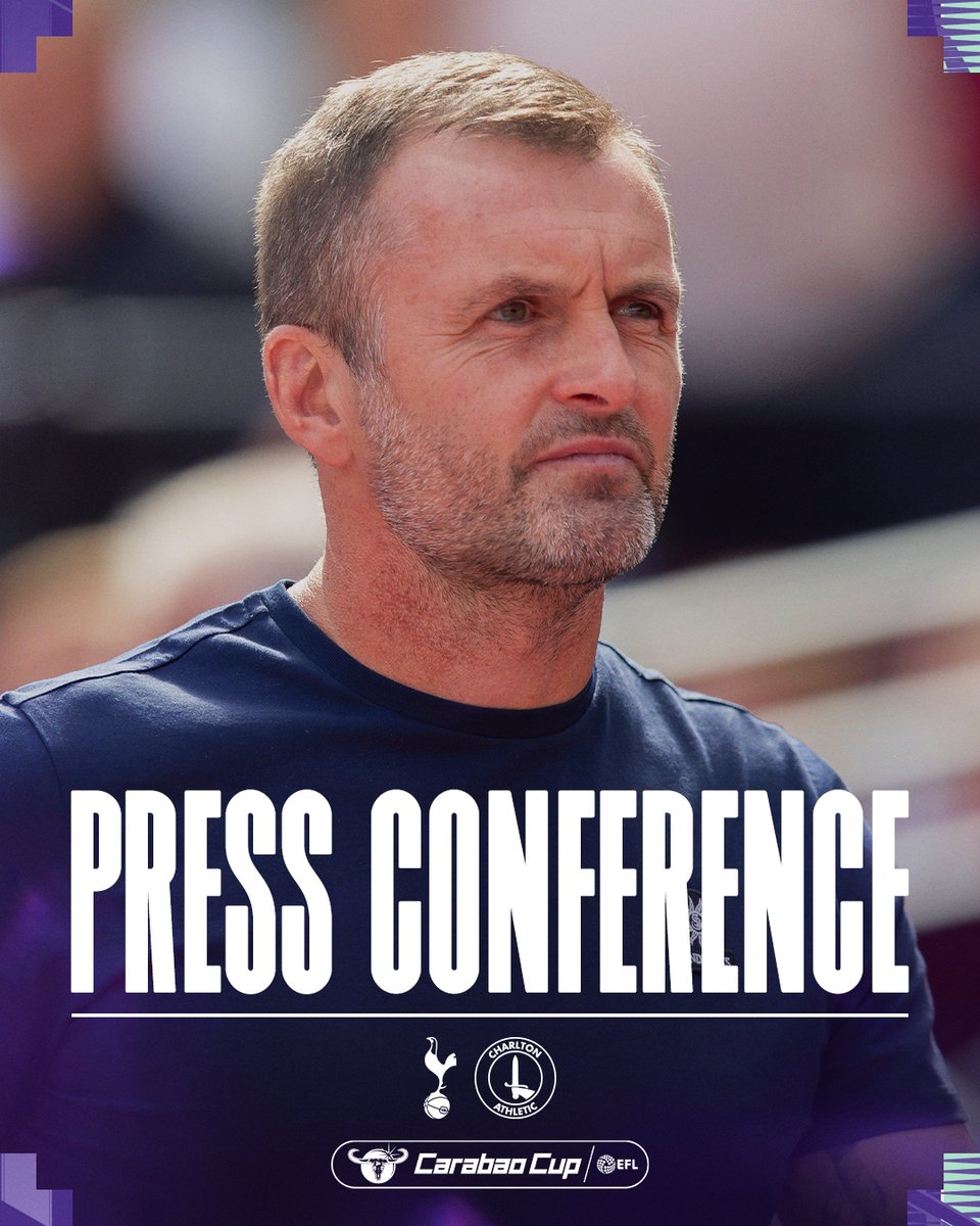 "It's a wonderful test and we'll have to be at our best." ๐ฃ๏ธ Nathan Jones previews tomorrow's trip to Tottenham Hotspur in the Carabao Cup... #cafc