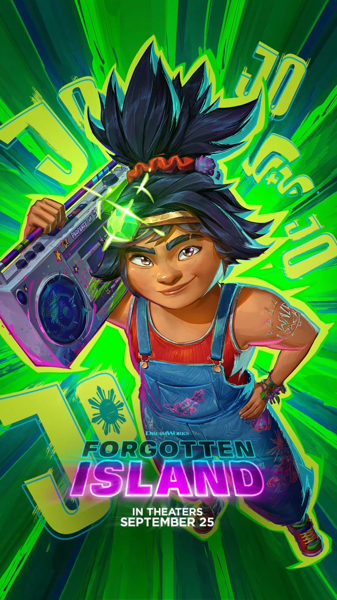 H.E.R. is Jo ⚡ Experience Forgotten Island only in theaters in ONE MONTH!