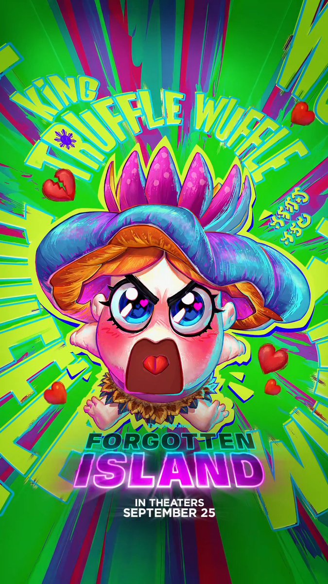 Ronny Chieng is King Truffle Wuffle 👑 Experience Forgotten Island only in theaters in ONE MONTH!