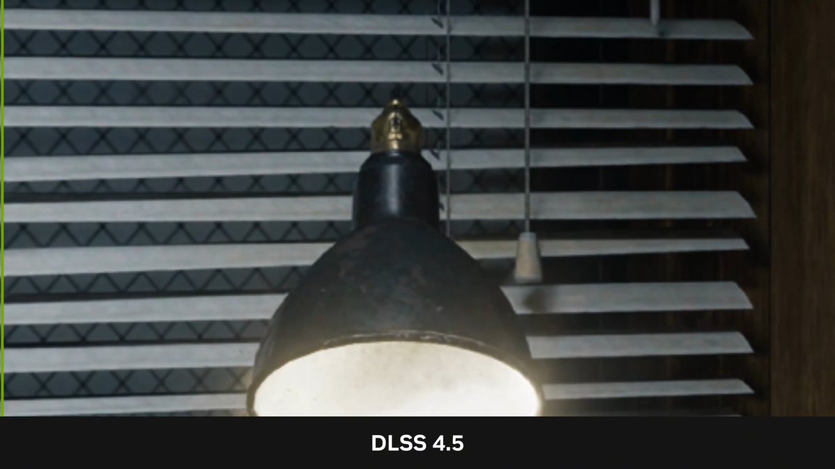 DLSS 4.5 Ray Reconstruction is available now in the latest NVIDIA App update! It makes a massive difference in games that support Ray Reconstruction, here it is in Resident Evil Requiem 👀