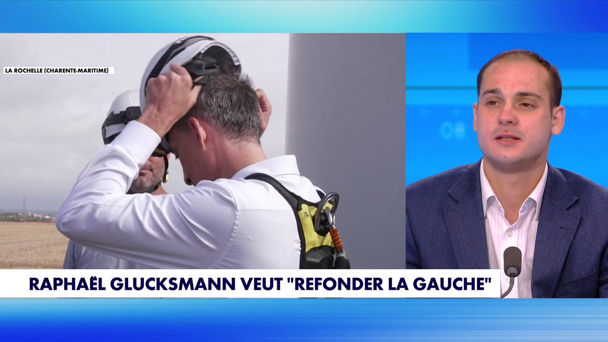 Candidature de Raphaël Glucksmann : «Il y a une guerre (à gauche) pour avoir le vote des Ecologistes», commente Wandrille de Guerpel, dans #Punchline Toute l'info est à retrouver sur