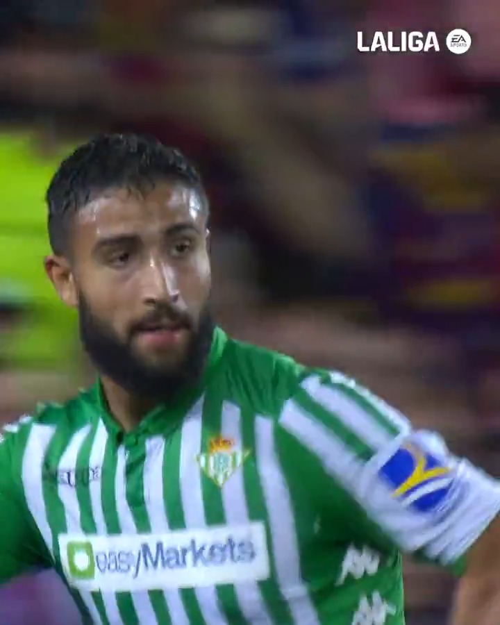 🧞 El primero 𝐃𝐄𝐋 𝐆𝐄𝐍𝐈𝐎. TalDíaComoHoy en 2019, Nabil Fekir se estrenaba como goleador con el Real Betis Balompié 🌴💚 en LALIGA EA SPORTS. LALIGAHistory