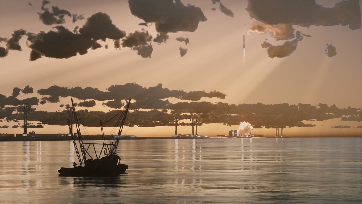 It’s time for takeoff. Welcome to Louisiana, SpaceX.