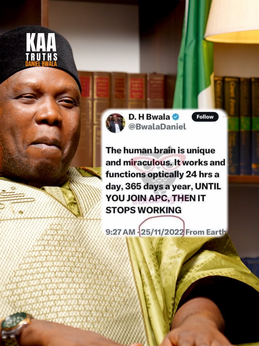 The interview with the spokesperson of the President, Mr. Daniel Bwala is now live. Full video pinned on my profile