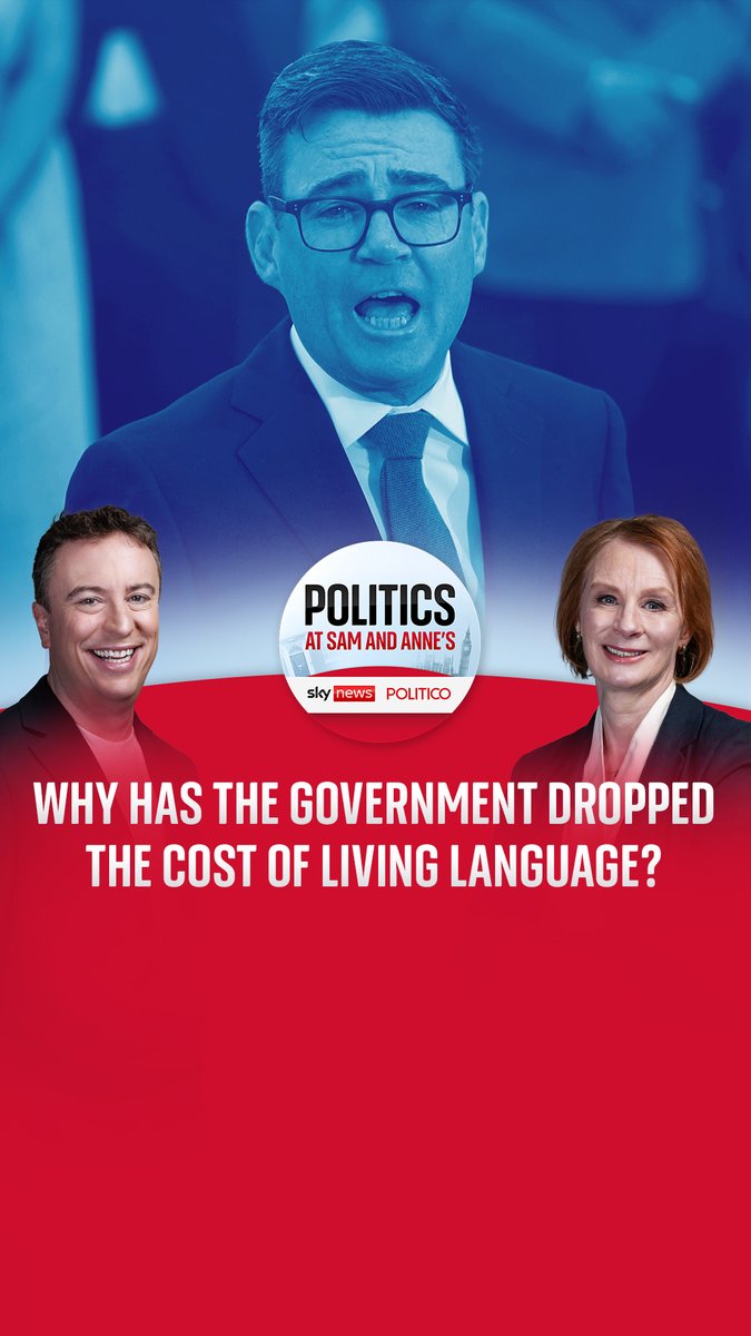 Why has the government dropped its cost of living language? In today's episode, @samcoatessky explains to anne mcelvoy why Andy Burnham is preferring to use the term 'breathing room' instead. 🎧 Listen to PASAA: