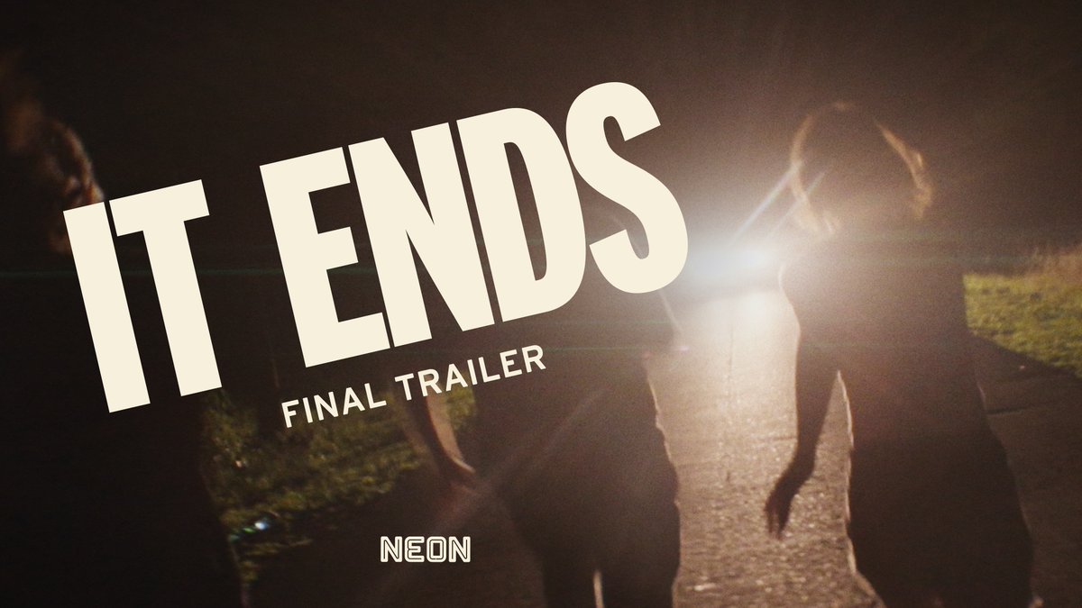 New trailer for ‘IT ENDS’. The film follows a group of students who end up driving on a never-ending road with no way of escaping. In theaters this Friday.