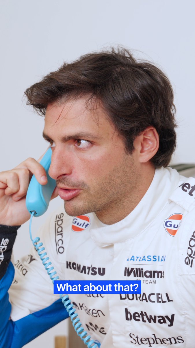 We handed Atlassian Williams F1 Team driver Carlos Sainz the support line. “My day is full of meetings.” → “Schedule a meeting to resolve it.”