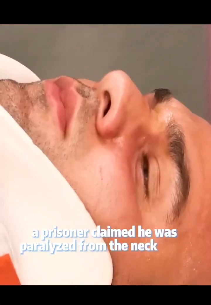 Bro tried to fake full-body paralysis... until the doctor pulled standard procedure 😳 Faking an injury to escape state prison is crazy, but getting caught like THIS is unreal. 🤯 Watch how fast he drops the act 😭