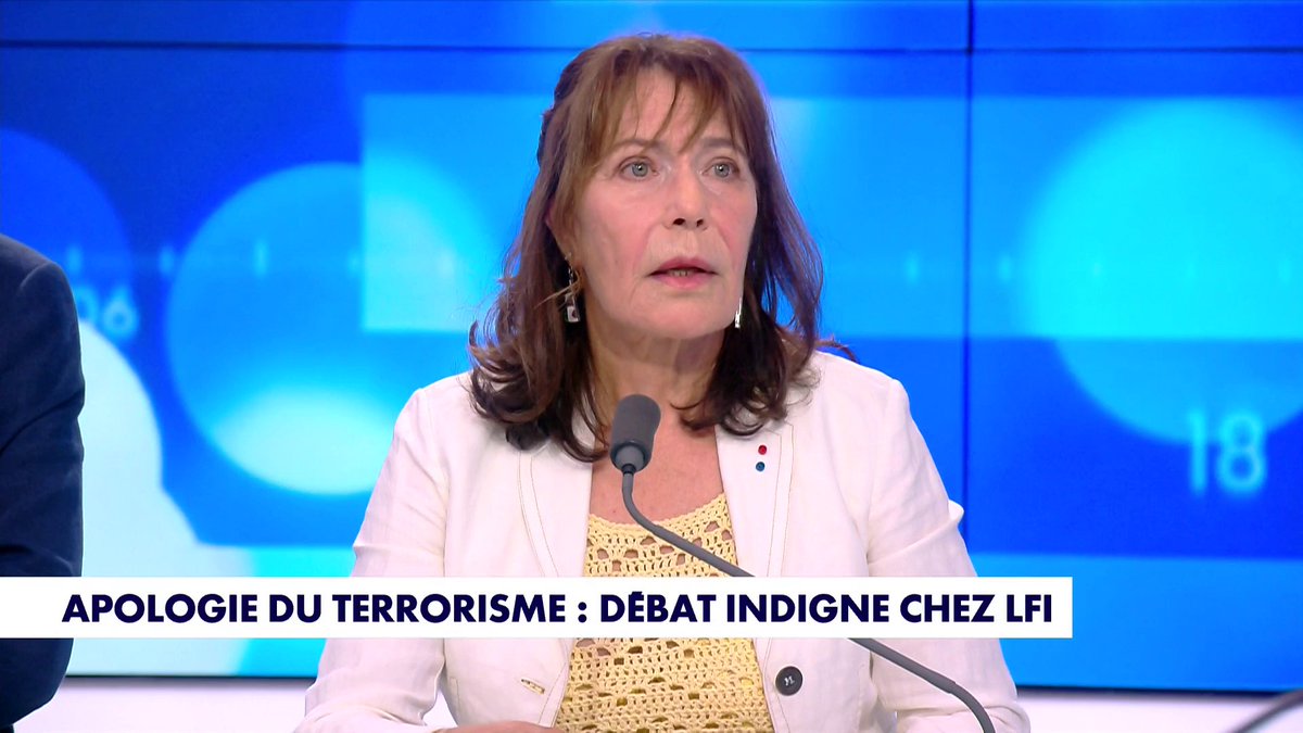 Mémona Hintermann s'indigne avec émotion de la position de LFI vis-à-vis de l'apologie du terrorisme.#Facealinfo Toute l'info est à retrouver sur
