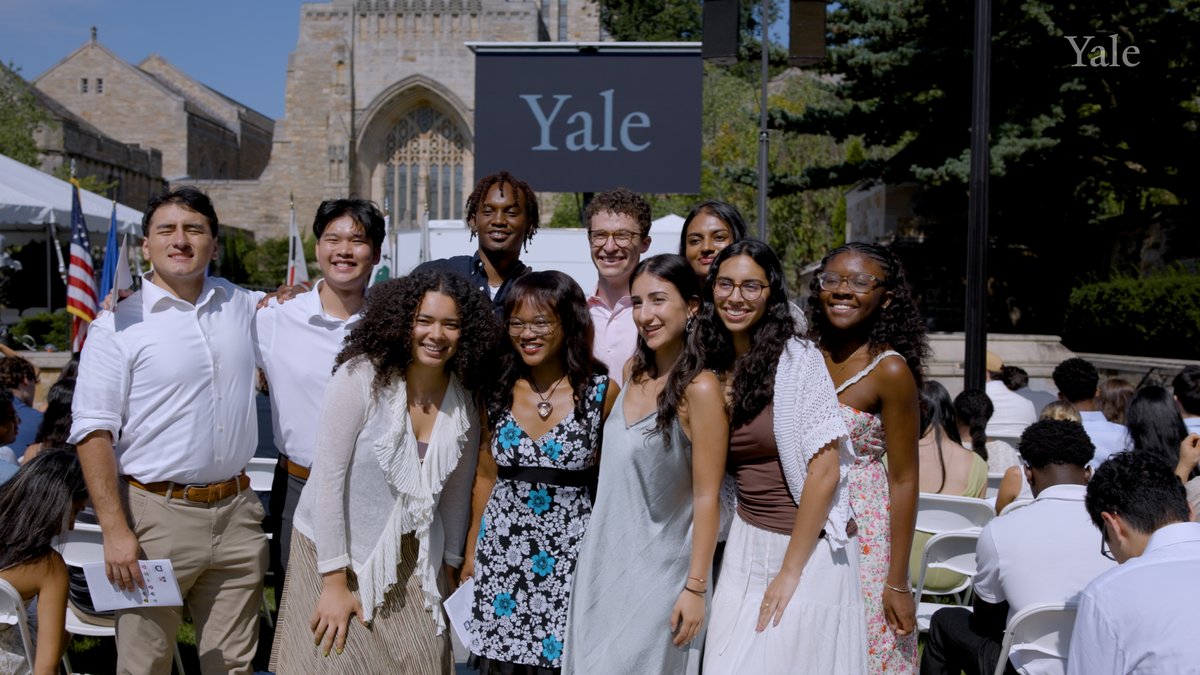 On Monday, Yale greeted its newest undergraduate and graduate students during two traditions on Cross Campus, the Yale College Opening Assembly and Graduate School of Arts and Sciences Matriculation. Across both ceremonies, students heard messages encouraging them to embrace uncertainty, stay curious, and lean on the community around them. See how Yale welcomed its newest students: