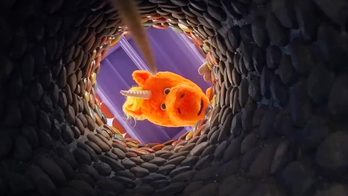 ‘BUDDY’ releases in theaters this week. It follows a group of children trapped inside a children's TV show from the 90s who try to escape when their bright-orange unicorn host turns into a violent tyrant.