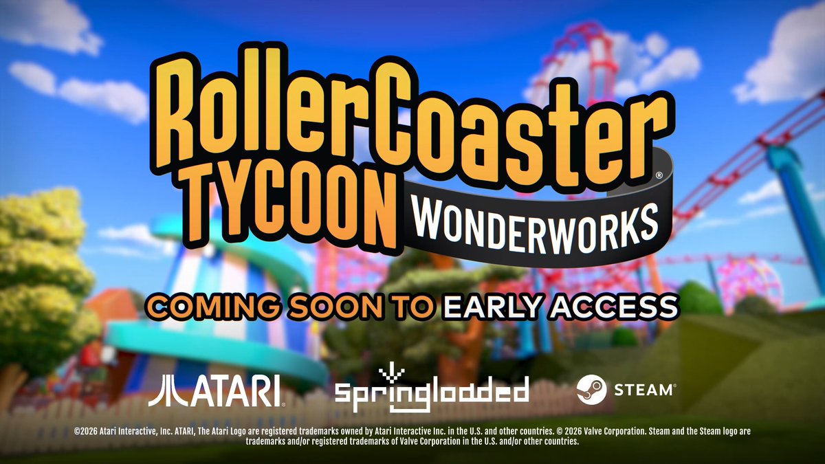 Welcome to Wonderworks Worldwide corporation, where we put the wonder to work for you. 🎢 ✨ Early Access for RollerCoaster Tycoon Wonderworks is coming soon. Wishlist: