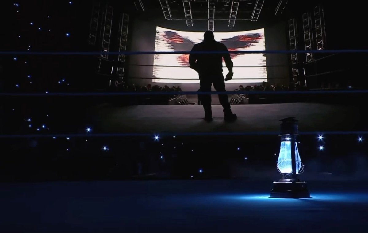 3 years ago today WWE ended Smackdown with a tribute to Bray Wyatt During the final segment the arena went dark like The Fiend was about to appear. The fireflies lit up the arena with Bray’s lantern in the ring with the crowd chanting, Thank You Bray. Just a beautiful moment.
