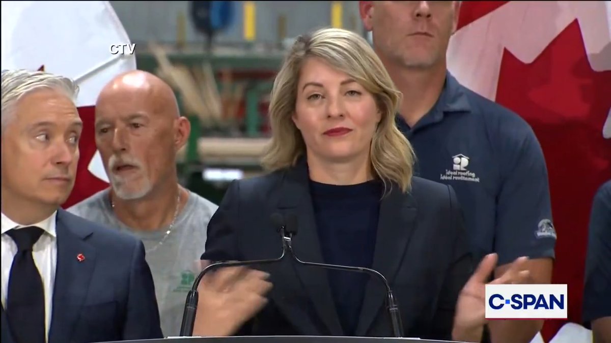 Canadian Industry Minister Mélanie Joly responded to Trump’s threat to rename Lake Ontario “Lake America,” saying, “We’ll always call it Lake Ontario.”