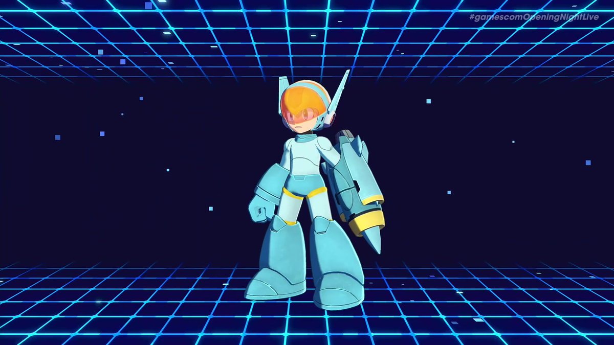 Here’s an exclusive look at brand-new gameplay from Mega Man: Dual Override! #OpeningNightLive