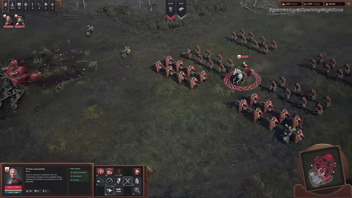 Are you ready to see some gameplay? This is a look at the forthcoming strategy game, Game of Thrones: War for Westeros from Australia’s Playside Studios. #OpeningNightLive