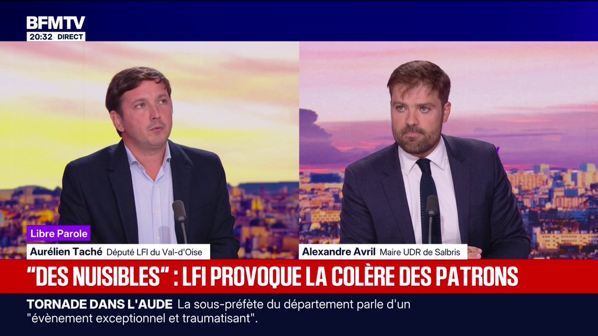 "La richesse est produite par les travailleurs", déclare Aurélien Taché, député LFI