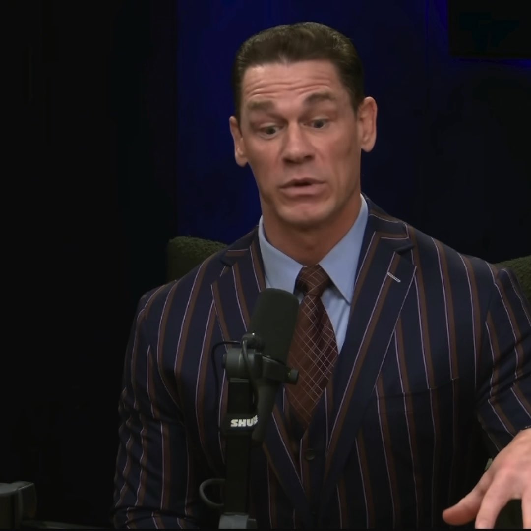 John Cena says he doesn’t know if he would’ve had the same drive to succeed if he grew up in today’s social media generation. Seeing everyone constantly flex their success can make you question your own path, create a fear of failure. "If i was 13 now it would be very tough for me”