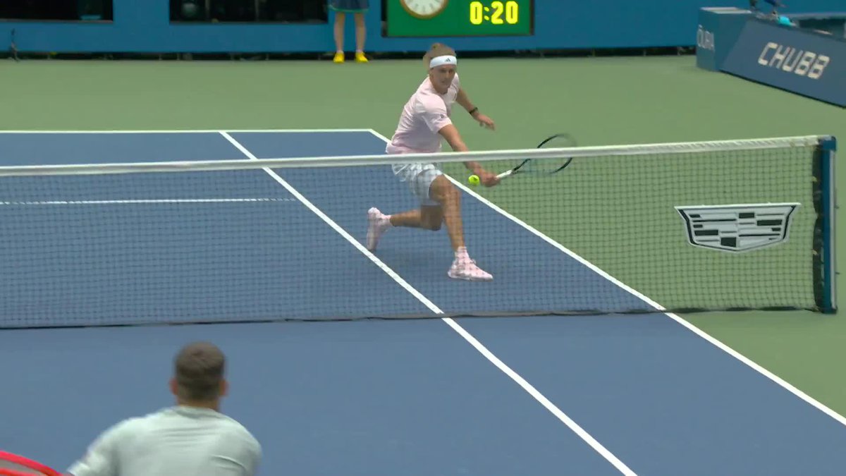 What a get from Alexander Zverev!