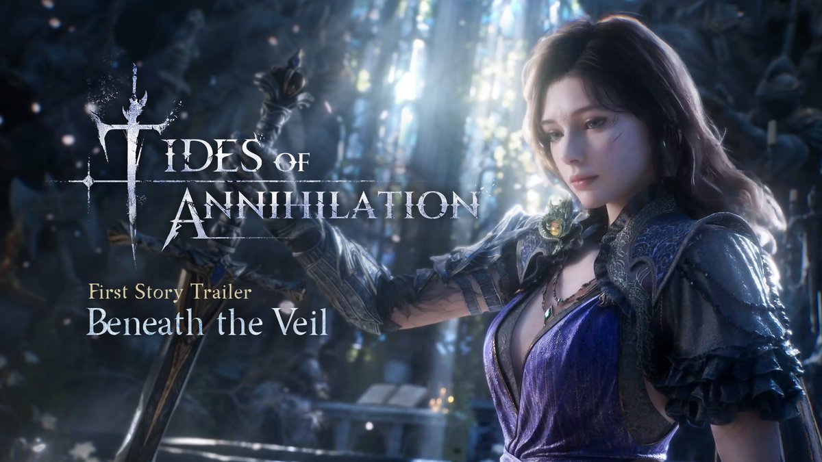 The Fog veils the world, hiding the truths buried beneath. Follow Gwendolyn as she comes face to face with a legendary figure and uncovers a past long hidden from the world. This brand new Tides of Annihilation trailer features Angela Sant'Albano’s debut as the voice of Gwendolyn. Inspired by Arthurian legend and developed by Eclipse Glow Games, Tides of Annihilation is coming to Steam, Epic Games Store, PlayStation, and Xbox. 🎥Watch in 4K: #TidesOfAnnihilation #ARPG #gamescom2026