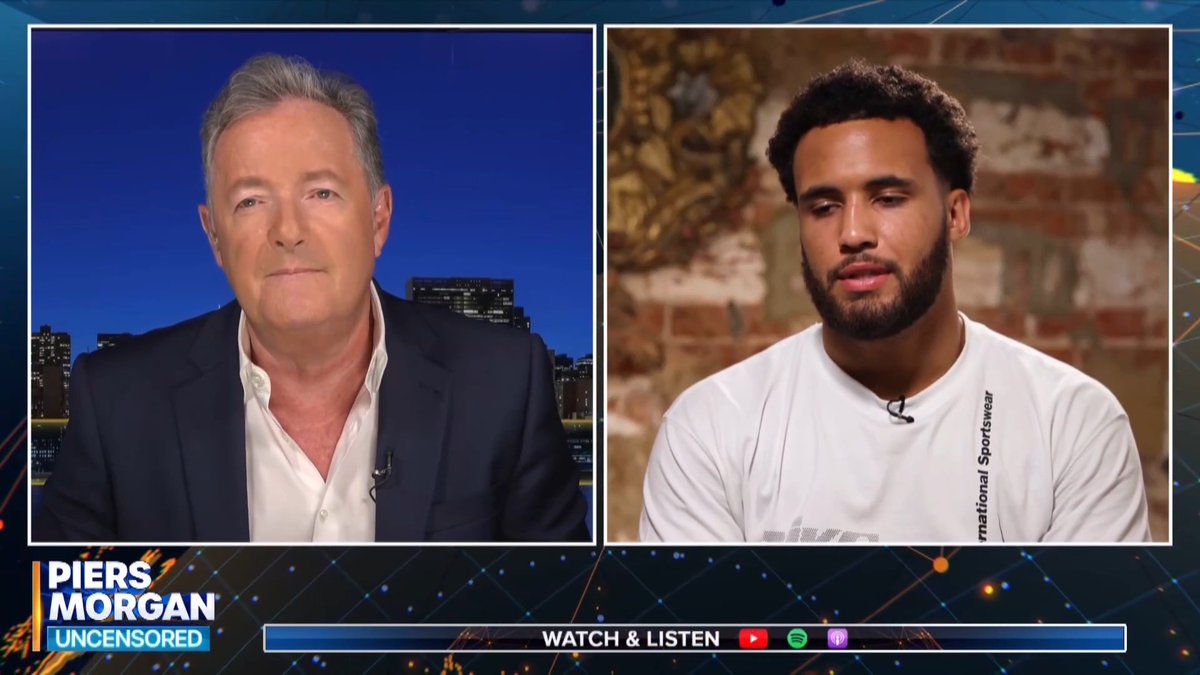"I'm trying to solidify myself!" Watch the latest Uncensored episode as Piers Morgan sits down with British boxer Moses Itauma ahead of his IBF heavyweight title match against Filip Hrgovic this Saturday. Just dropped!👇 📺 Piers Morgan | #MosesHrgovic