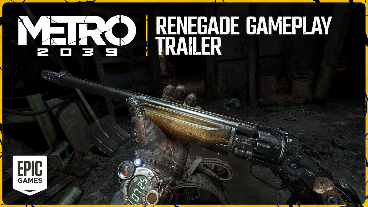 New trailer for ‘METRO 2039’. Releases February 2027.
