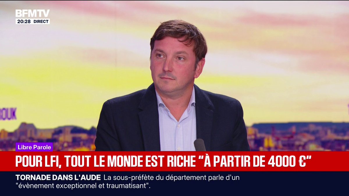 "Il n'y a pas de haine des riches dans ce pays, il y a une passion de l'égalité", explique Aurélien Taché, député LFI