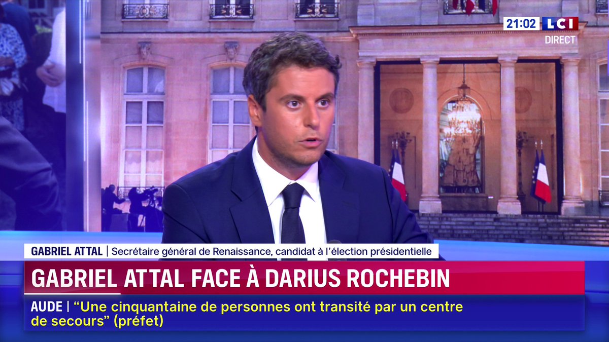 ▶️ Quelles sont les différences entre Gabriel Attal et Édouard Philippe ? 🗣️ "Nous avons des différences de fond", explique Gabriel Attal 📺 Face à Darius Rochebin sur LCI