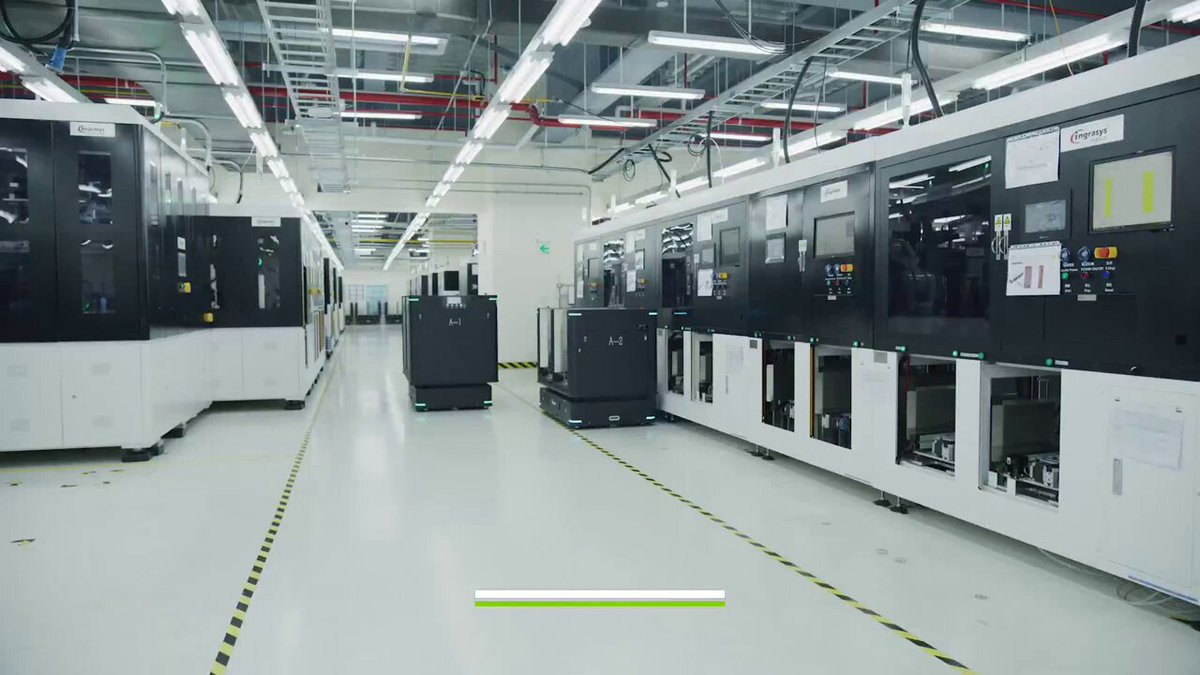 NVIDIA Vera Rubin NVL72 production racks are here. The compute tray is engineered for fast compute, assembly, and serviceability. Manufacturing is 100% automated, and every tray goes together in one minute. Congratulations to Microsoft on the first operational Vera Rubin NVL72 racks, now rolling off Hon Hai Technology Group (Foxconn) Ingrasys lines.