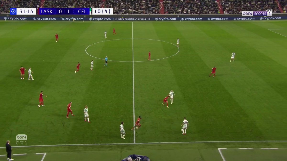 ⚽ موسيس أوسور يدرك التعادل لفريق لاسك لينتس 🔥 #UCL