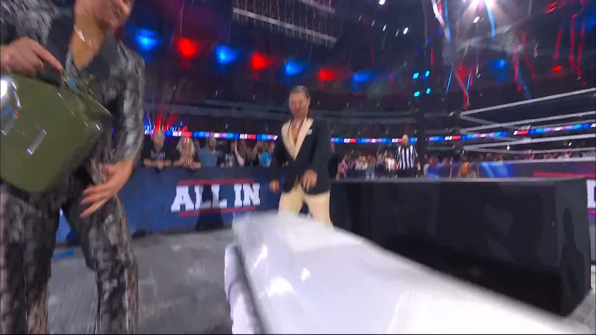 2 years ago today, Sting returned to AEW to save Darby Allin from the Young Bucks and Jack Perry at ALL IN LONDON. 🦂 Sting His first post-retirement appearance. SUCH A FREAKIN COOL MOMENT! 🔥