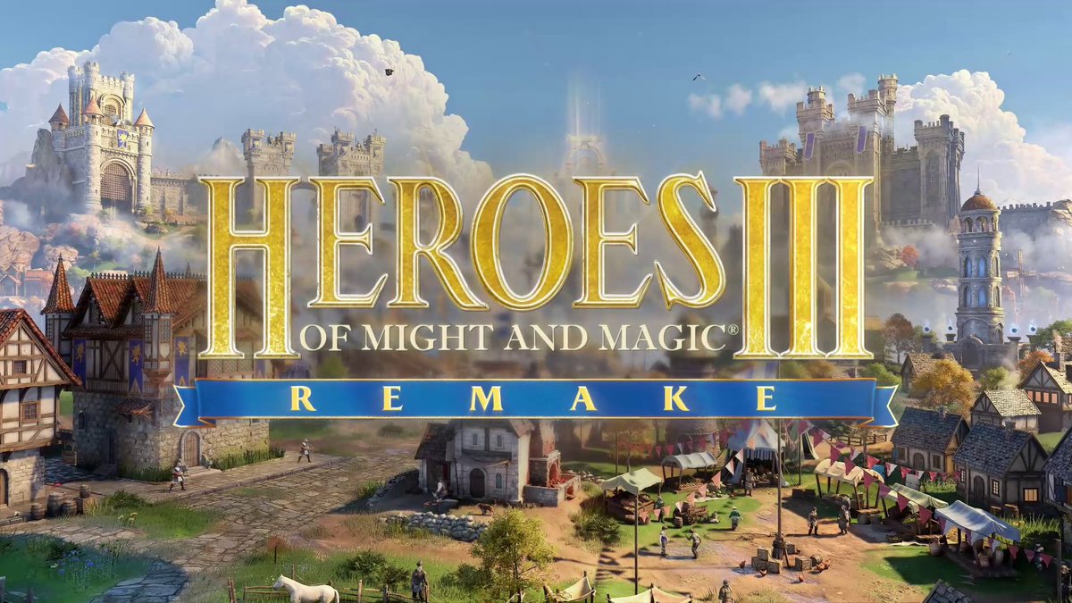 Le légendaire jeu de stratégie en tour par tour est de retour ! 👑✨ Préparez vos armes, Heroes of Might and Magic III Remake arrive en 2027. ⚔️ Jeu prévu sur PC, Xbox Series X|S et PlayStation 5.