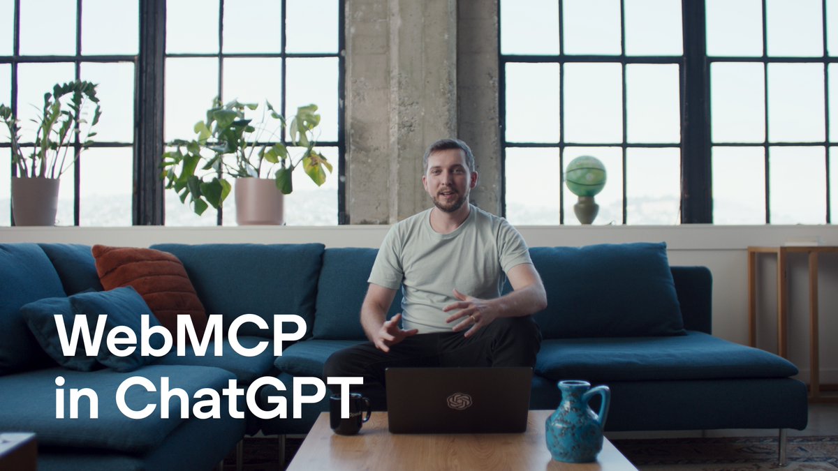 We’re adding support for WebMCP in the ChatGPT desktop app’s built-in browser and ChatGPT Sites. When you visit a compatible website, ChatGPT or Codex can automatically use it to complete your task. Update to the latest version of the ChatGPT desktop app, then just ask Codex to create a WebMCP-enabled app and deploy it to Sites.