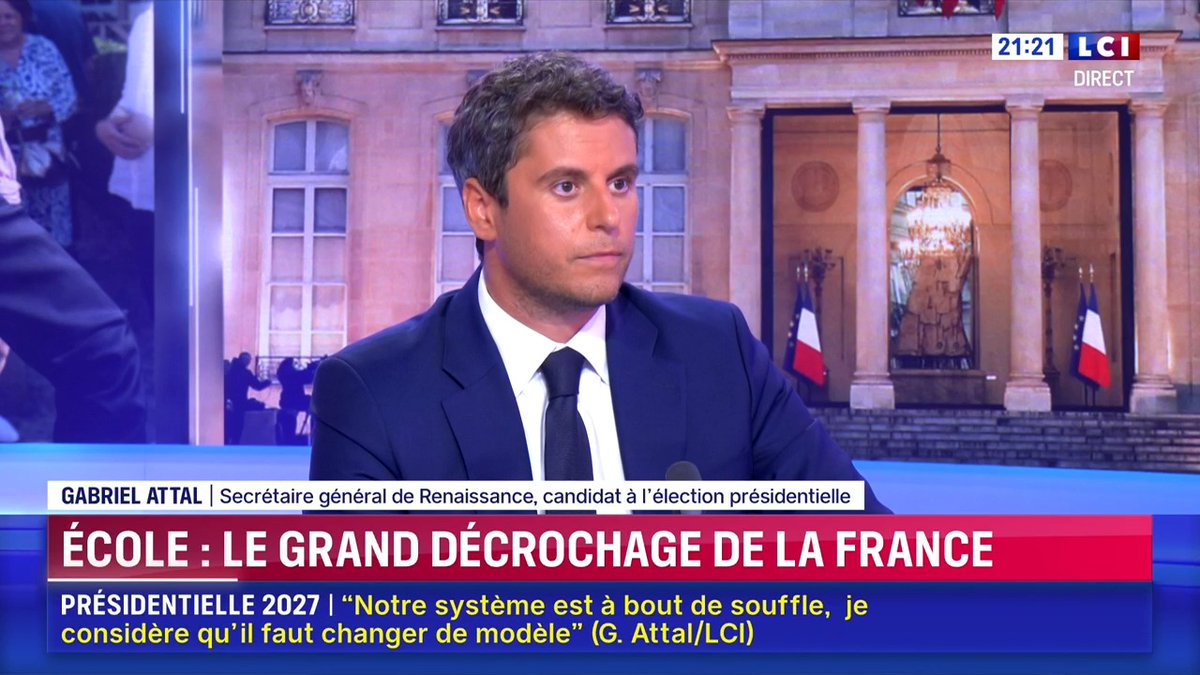 Ministre de l’Éducation nationale, j’ai mis fin au correctif académique. Pour atteindre un certain taux de réussite au brevet ou au bac, on venait gonfler les notes des élèves. On venait mentir aux élèves et à leurs parents. J'y ai mis fin. C’était un devoir de vérité.