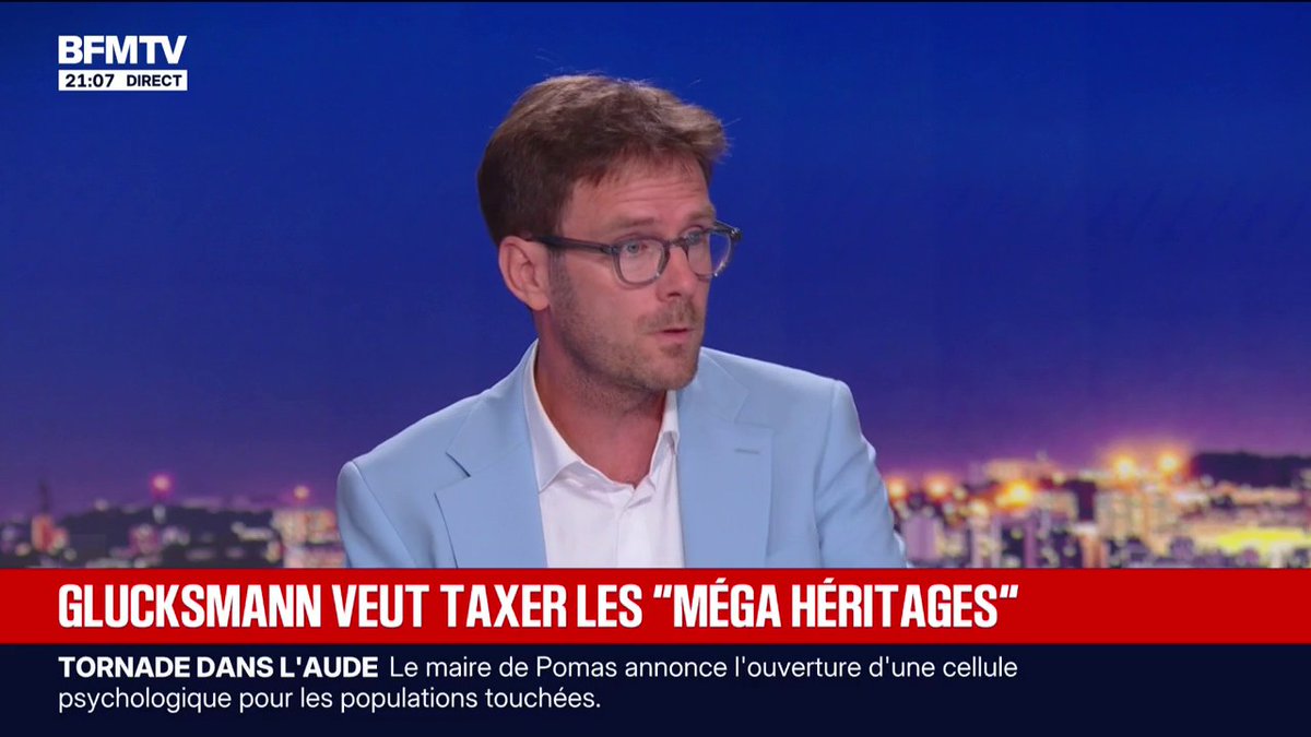 “Il faut que le travail paye plus en France et qu’on ne devienne pas une société de rentiers”, estime Nicolas Mayer-Rossignol, maire PS de Rouen (Seine-Maritime)