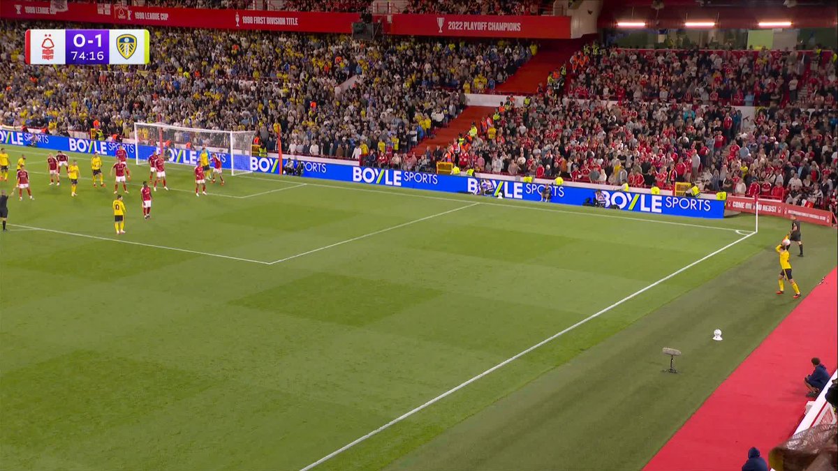 Ethan Ampadu's long throw causes CHAOS in the Forest box as Leeds go 2-0 up!