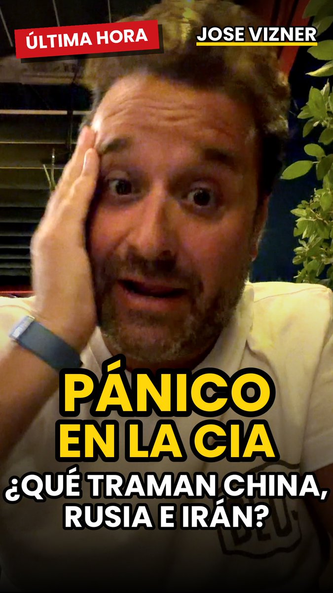 ÚLTIMA HORA: Un hilo preocupante de la CIA sería la causa del viaje de John Ratcliffe a Rusia Al parecer le habría llegado a EEUU un hilo muy preocupante de una escalada de la tensión que vendría de China, Rusia e Irán. Y la CIA habría querido ir a confirmarlo. La última vez que sucedió algo parecido, fue cuando Rusia había decidido lanzar la guerra de Ucrania. En aquella ocasión la CIA fue a confirmar que Rusia iba a lanzar un ataque a Ucrania. Todo por confirmar por el gobierno de EEUU que no ha comentado nada al respecto. En cuanto se sepa más, os cuento.