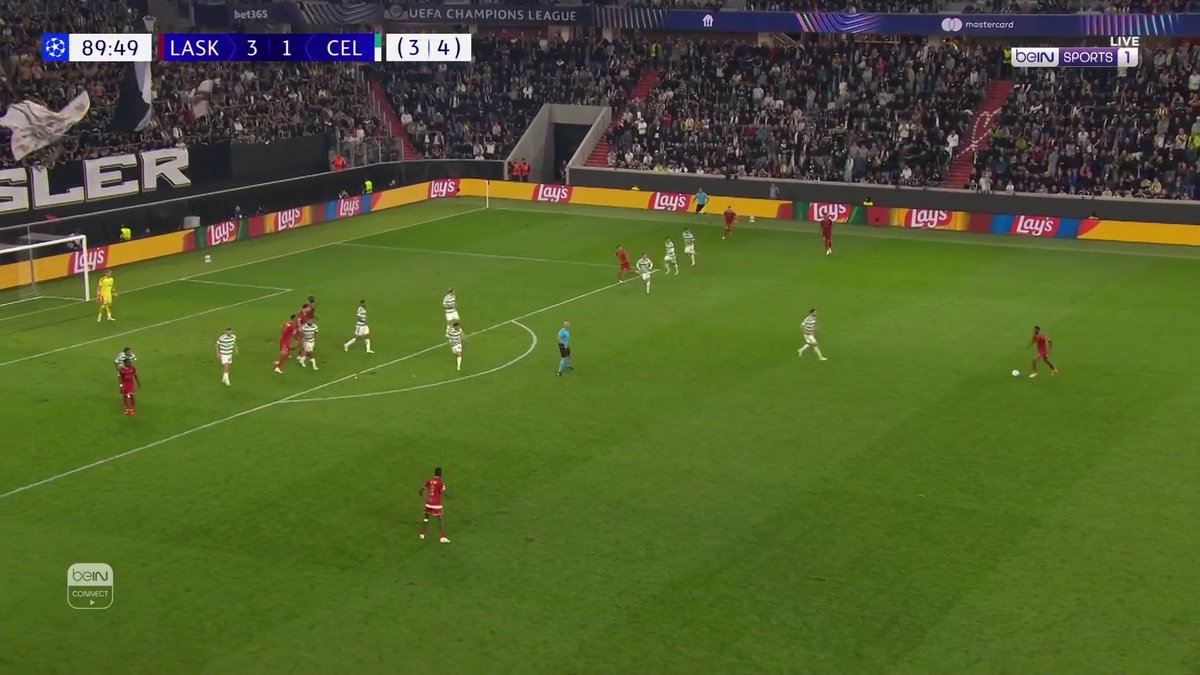 ⚽ فلوريان فليكر يسجل الهدف الرابع للاسك لينتس ويعادل النتيجة 4-4 في مجموع المباراتين 🔥 #UCL