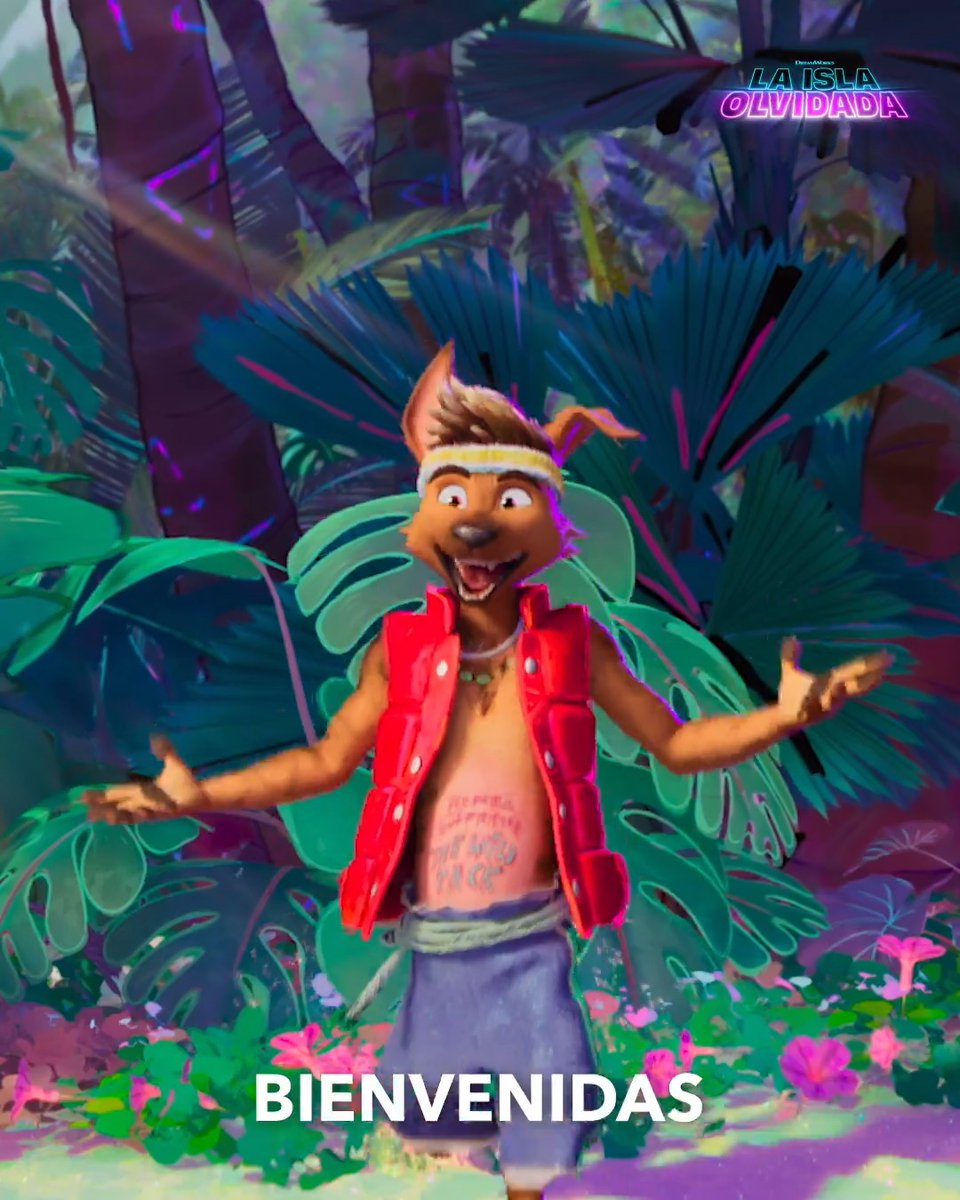 Las criaturas mágicas de Nakali están listas para ser descubiertas. ✨🌴 ¿Te unes a la aventura? #LaIslaOlvidada 🎬 16 de septiembre, solo en cines.