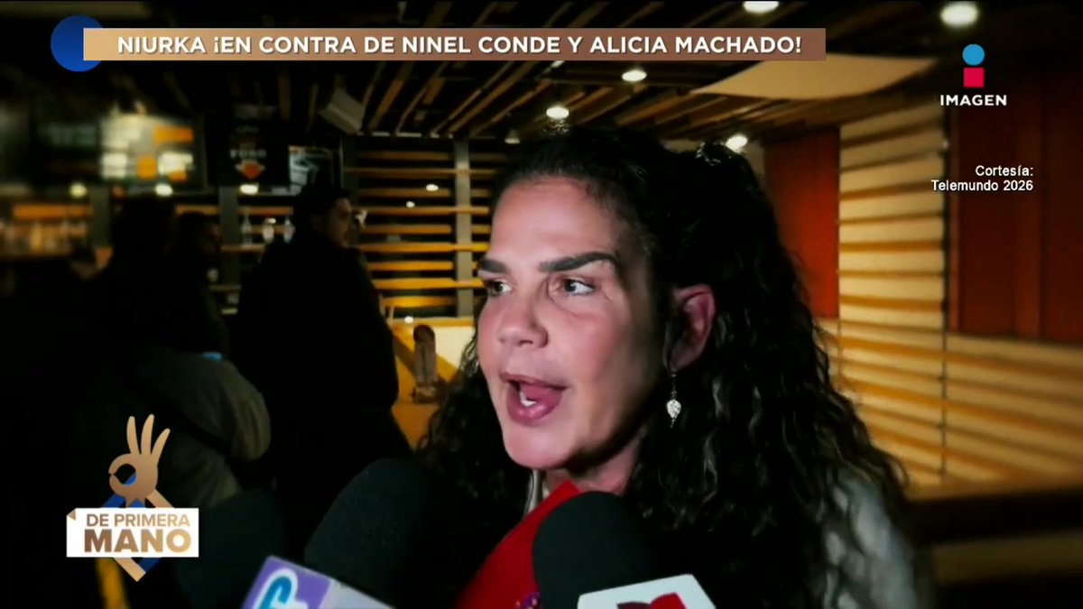 ¡Niurka ARREMETE con todo contra Ninel Conde y Alicia Machado! La vedette REVELA cuando terminó su amistad con la actriz #DePrimeraManoTV👌 de lunes a viernes 3 pm por el 3.1 de #ImagenTelevisión: