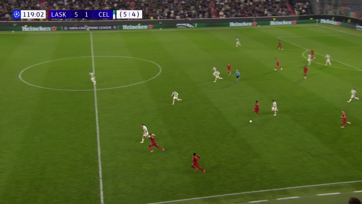 From 4-0 down to 5-4 up 🤯 The goal that completed an incredible comeback for LASK against Celtic! 📺 TNT Sports on HBO Max
