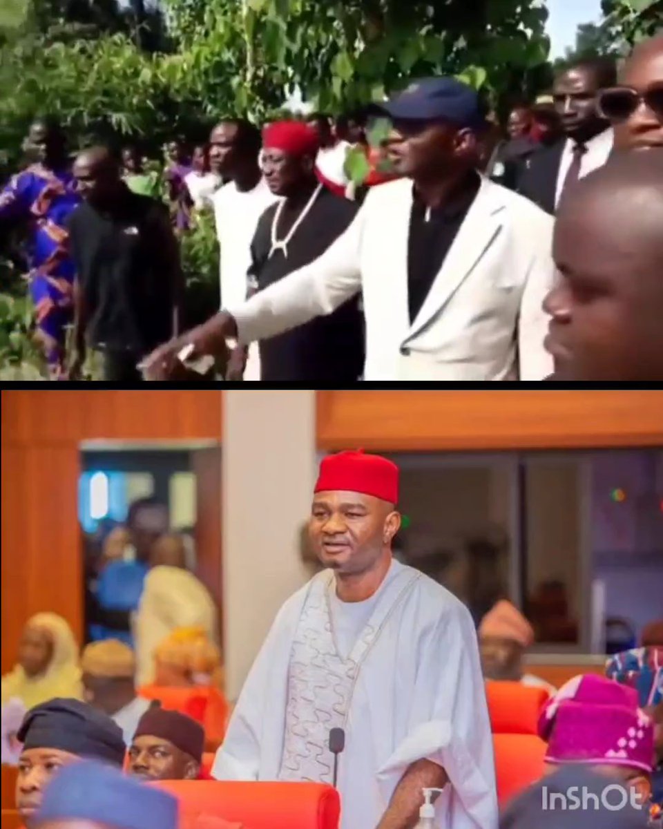 “The party we are working with is APC. Don’t listen to APGA or PDP. The road and culverts will be constructed during the dry season.” — Senator Nwebonyi addresses villagers in Ebonyi State