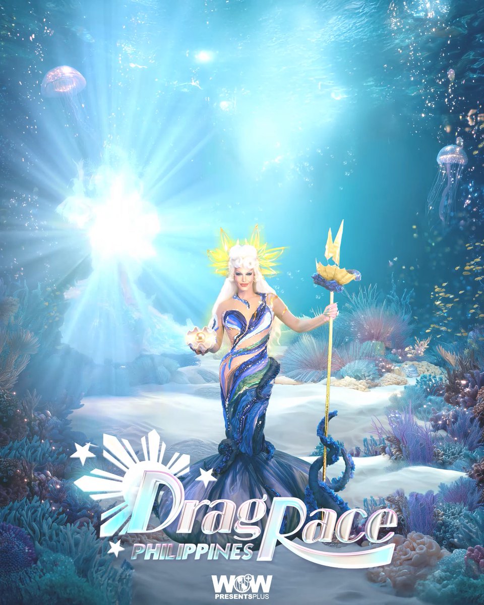 Ready to learn about Maureen Biology? 👀🧜♀️ MEET THE QUEENS of Drag Race Philippines Season 4 TODAY at 9AM PHT only on WOW Presents Plus! MAUREEN BIOLOGY 🌊 WOW Presents Plus #DragRace #DragRacePH