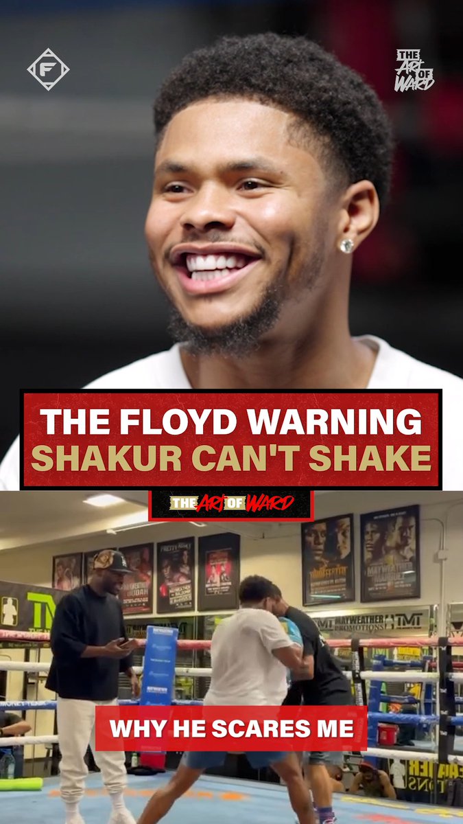Shakur wants to follow Floyd's blueprint in a lot of ways… just not the still boxing at 40 part 😭🤷 Shakur Stevenson got a front row seat to Floyd Mayweather's love for the sport in the gym — and he walked away with nothing but respect for it.