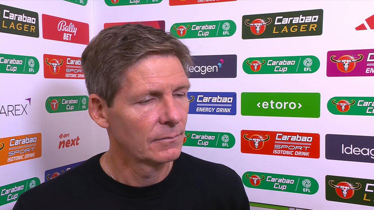 🗣️ "I'm no messiah" Oliver Glasner speaks to Gabriel Clarke after Forest crash out of the Carabao Cup... #EFL | #CarabaoCup | 🎙️ Gabriel Clarke