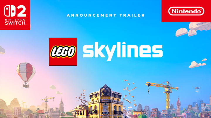 Build a city where everything just clicks in LEGO Skylines. Go big or obsess over the details. No instructions. Unlimited space. And there’s just one rule: make it yours. Wishlist now on Nintendo Switch 2: