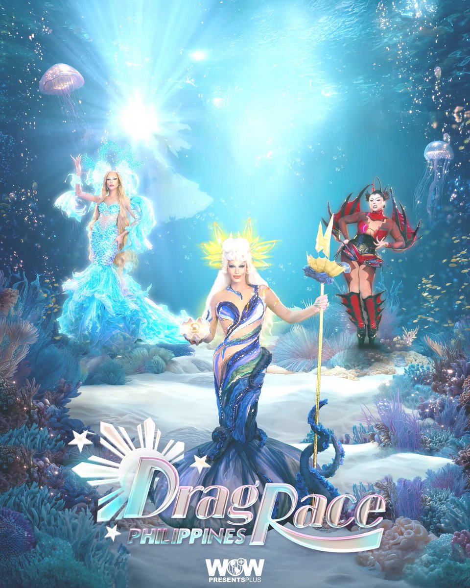 Season 4 na? Oh my Ghulli Ghush! 👀🧜♀️ MEET THE QUEENS of Drag Race Philippines Season 4 TODAY at 9AM PHT only on WOW Presents Plus! Ghulli Ghush WOW Presents Plus #DragRace #DragRacePH