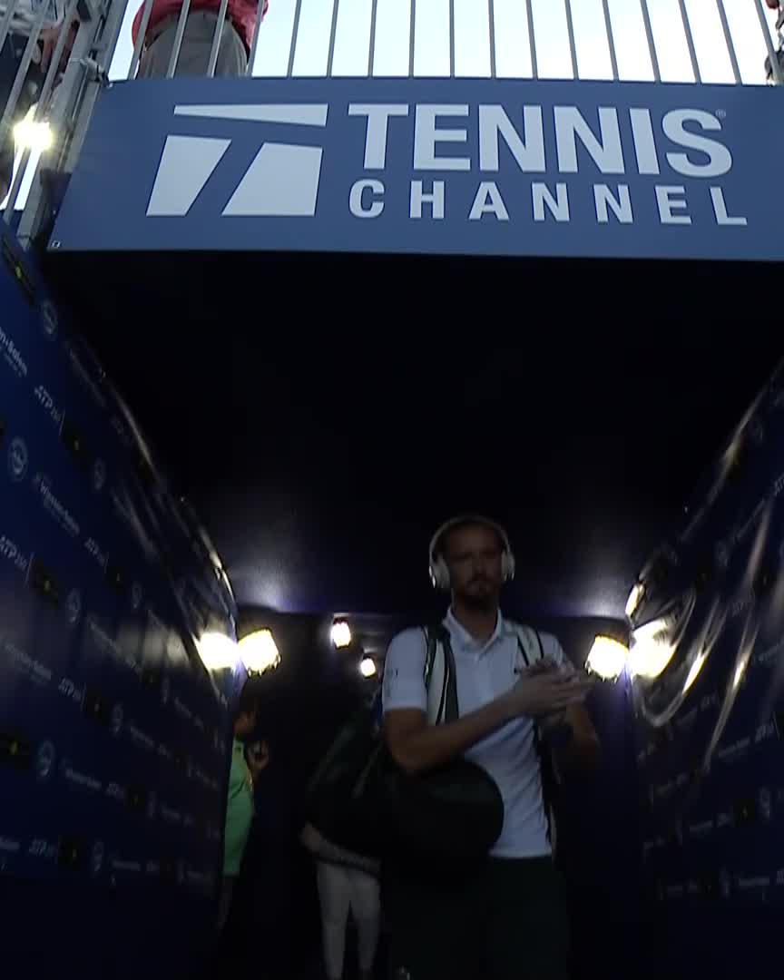 What's up, Meddy? 🎧 2018 champ Daniel Medwed returns to Winston Salem for the first time since hoisting the crown 8 years ago! #WSOpen