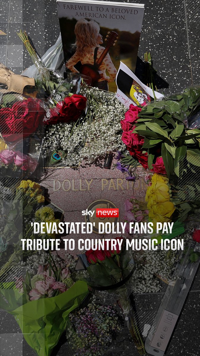 Music fans have been gathering and remembering Dolly Parton in her hometown following her death aged 80. Read more: